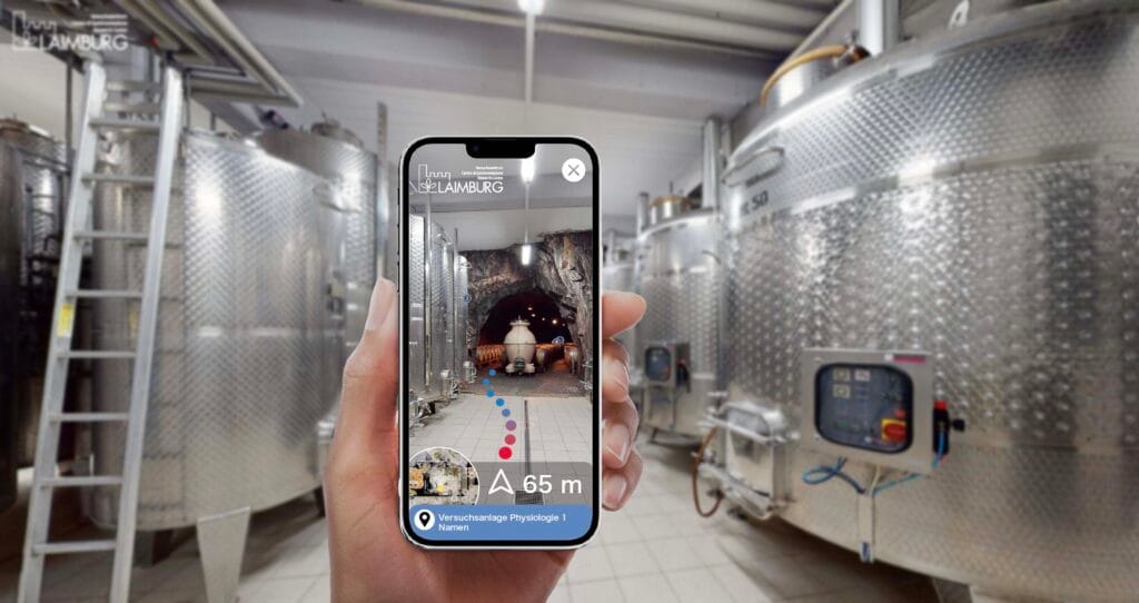 ar integrierte 3d tour